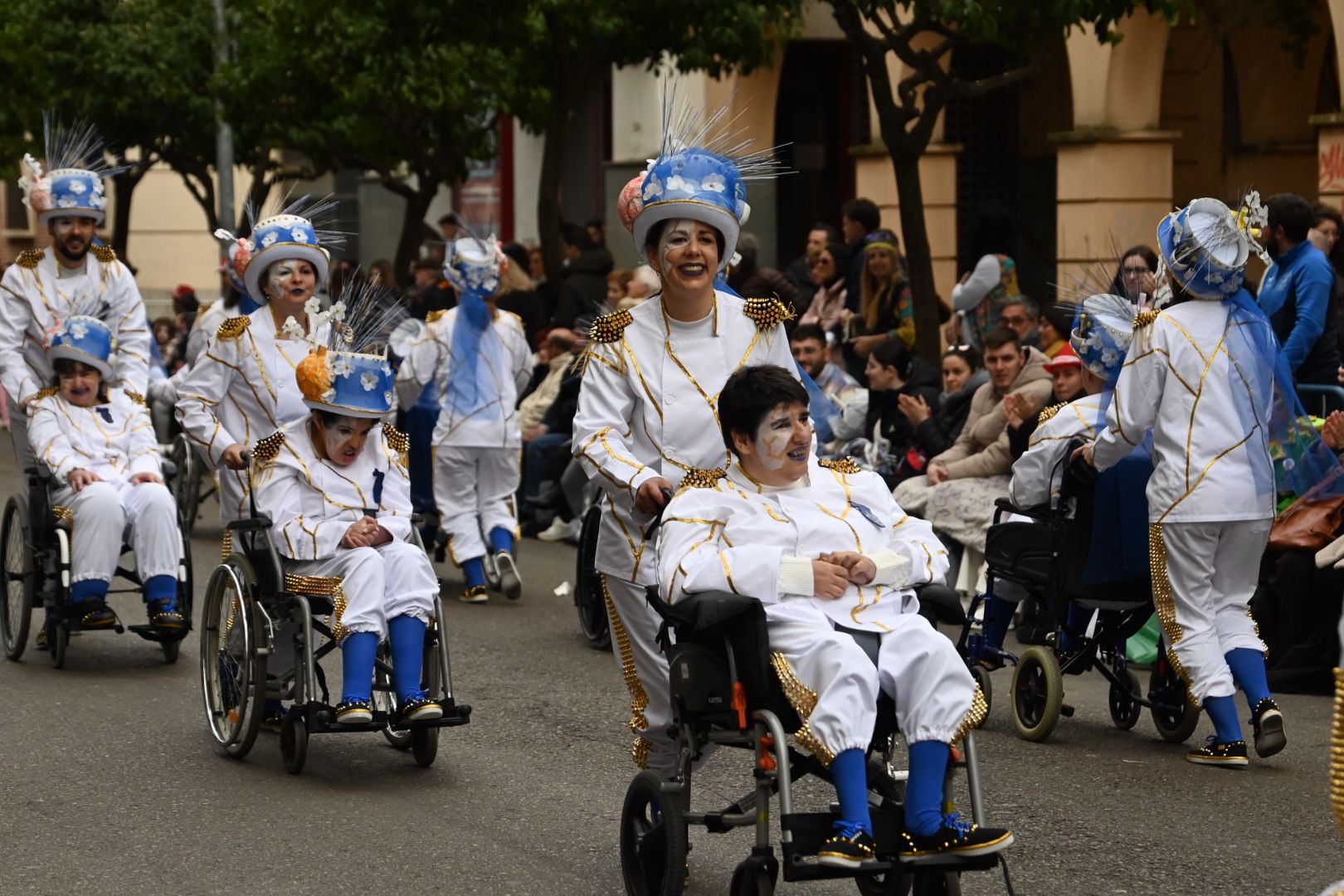 Desfile de comparsas del Carnaval de Badajoz