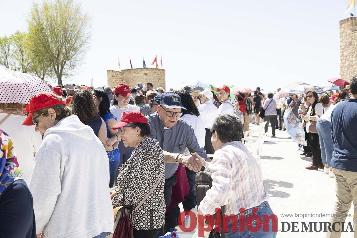 La orden Constantiniana de San Jorge peregrina a Caravaca