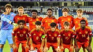 Este es el once que ha presentado España Sub-17 contra Inglaterra