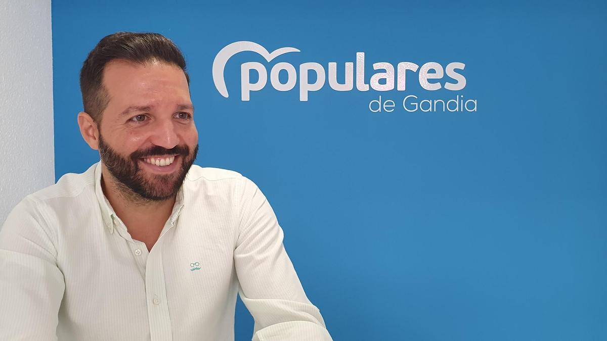 El actual concejal, Vicent Gregori, que ocupará el número 6 en la lista