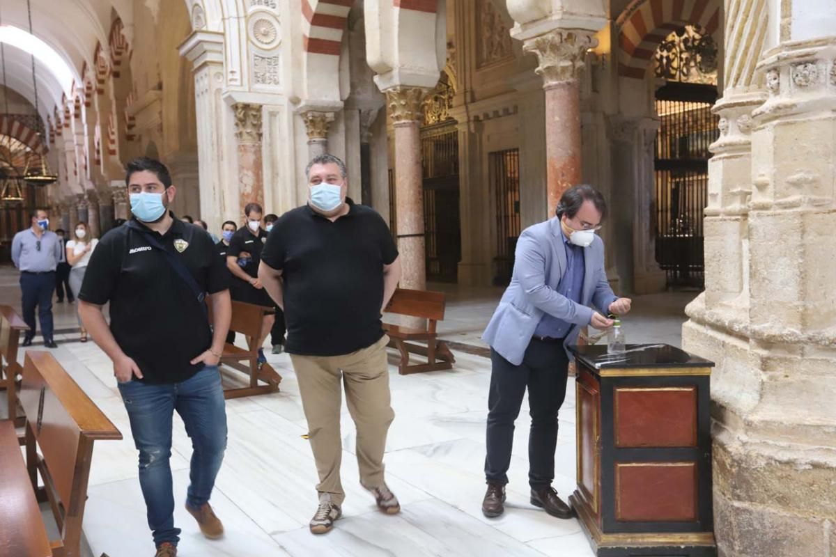 El Córdoba Patrimono de la Humanidad visita la Mezquita-Catedral.