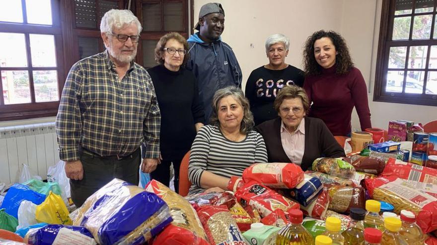 La Semana da Solidariedade de Marín recauda mil kilos de alimentos entre los escolares