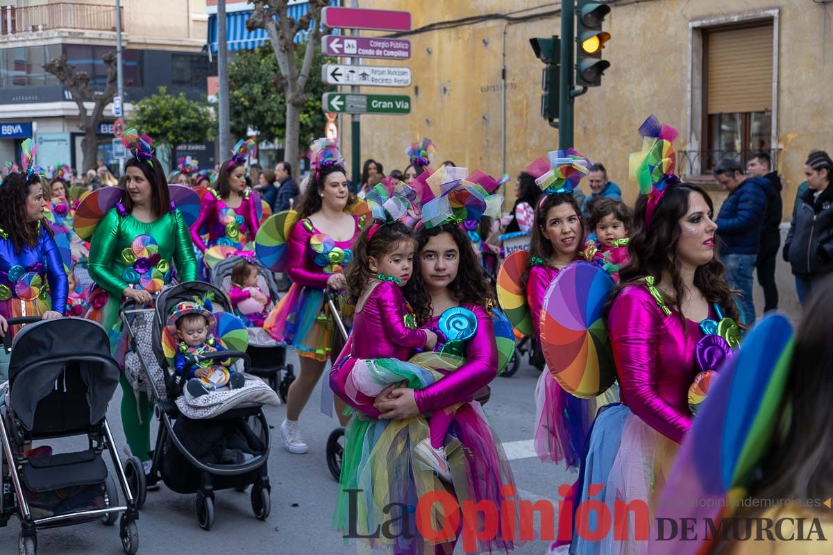 Los niños toman las calles de Cehegín en su desfile de Carnaval