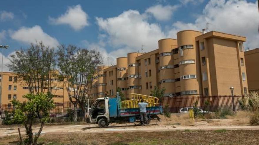 Un descampado del barrio de Los Palmerales, en una imagen de archivo.