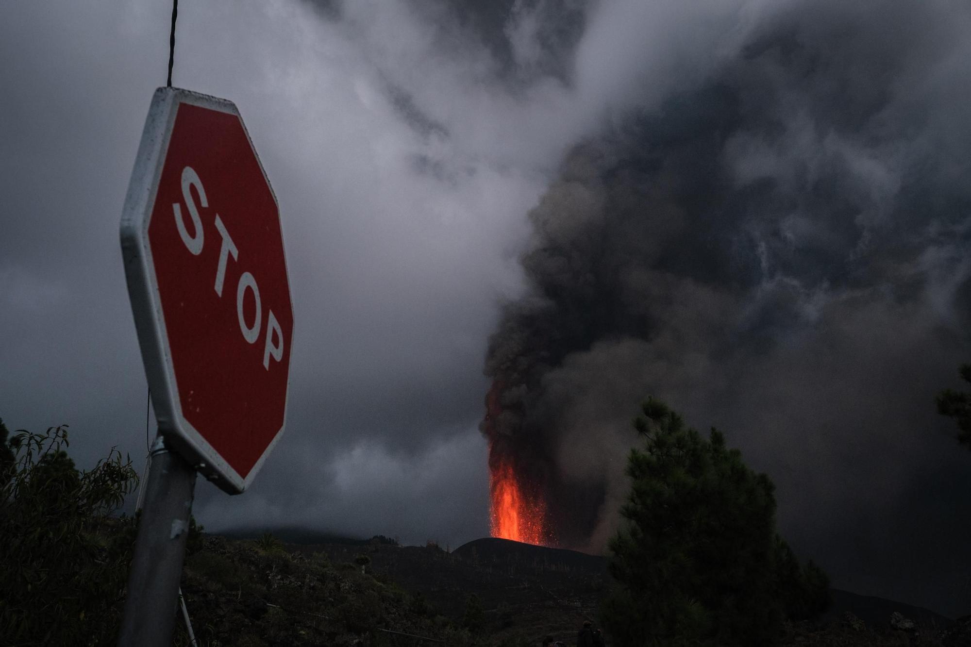 La erupción del volcán de La Palma, en imágenes