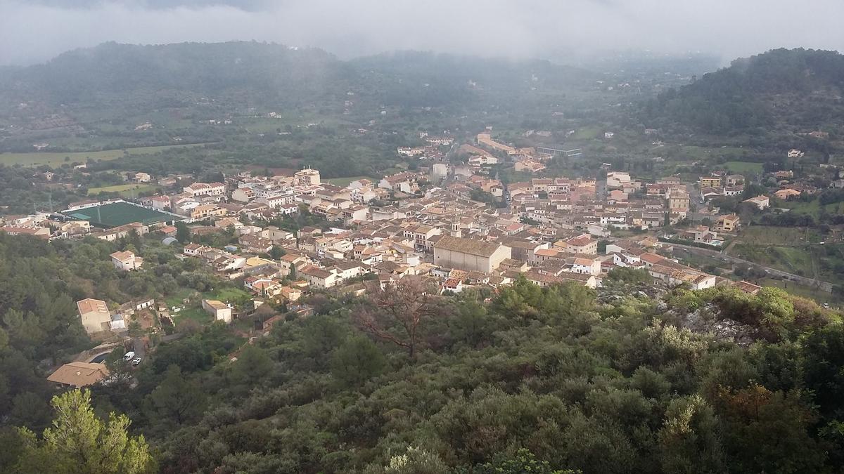 Vista general de Mancor de la Vall