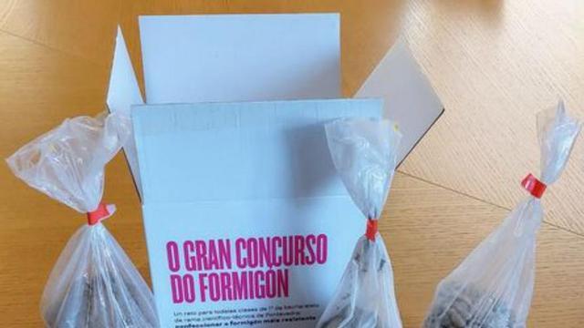 Kit para hacer el hormigón.