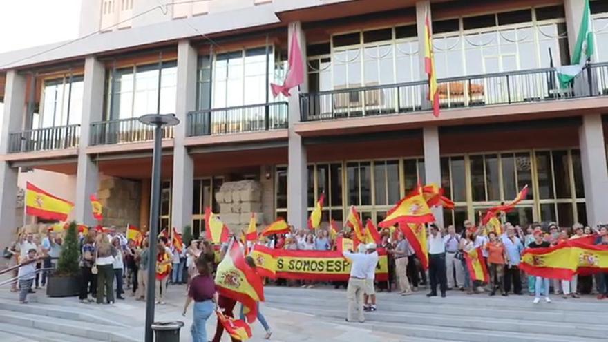 Concentración en Córdoba por la unidad de España