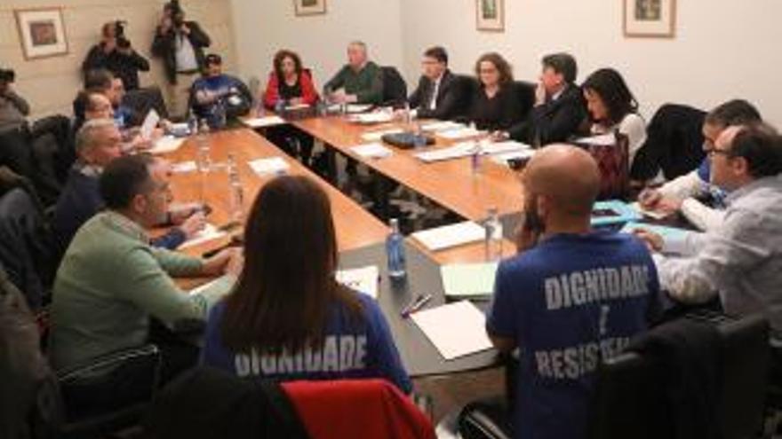 Ruptura de las negociaciones entre Xunta y sindicatos por la huelga de Xustiza