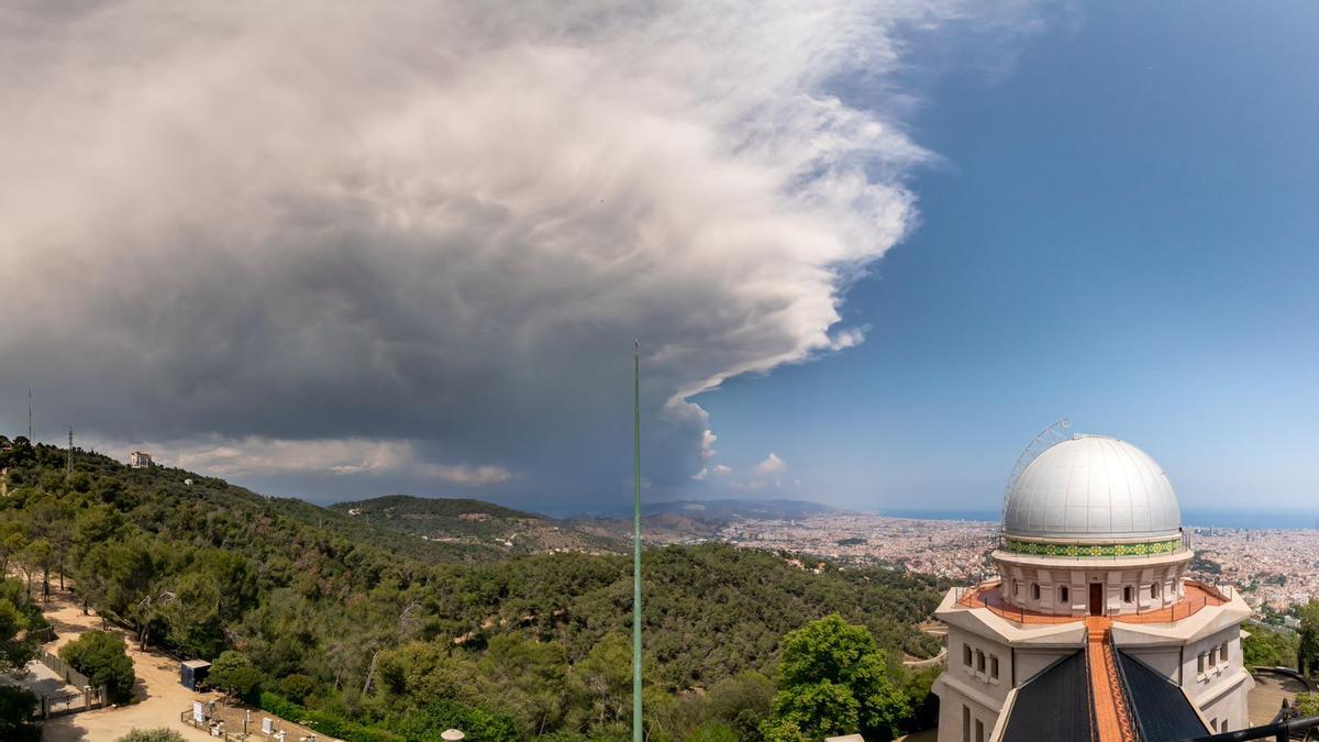 nubes sobre el Vallès