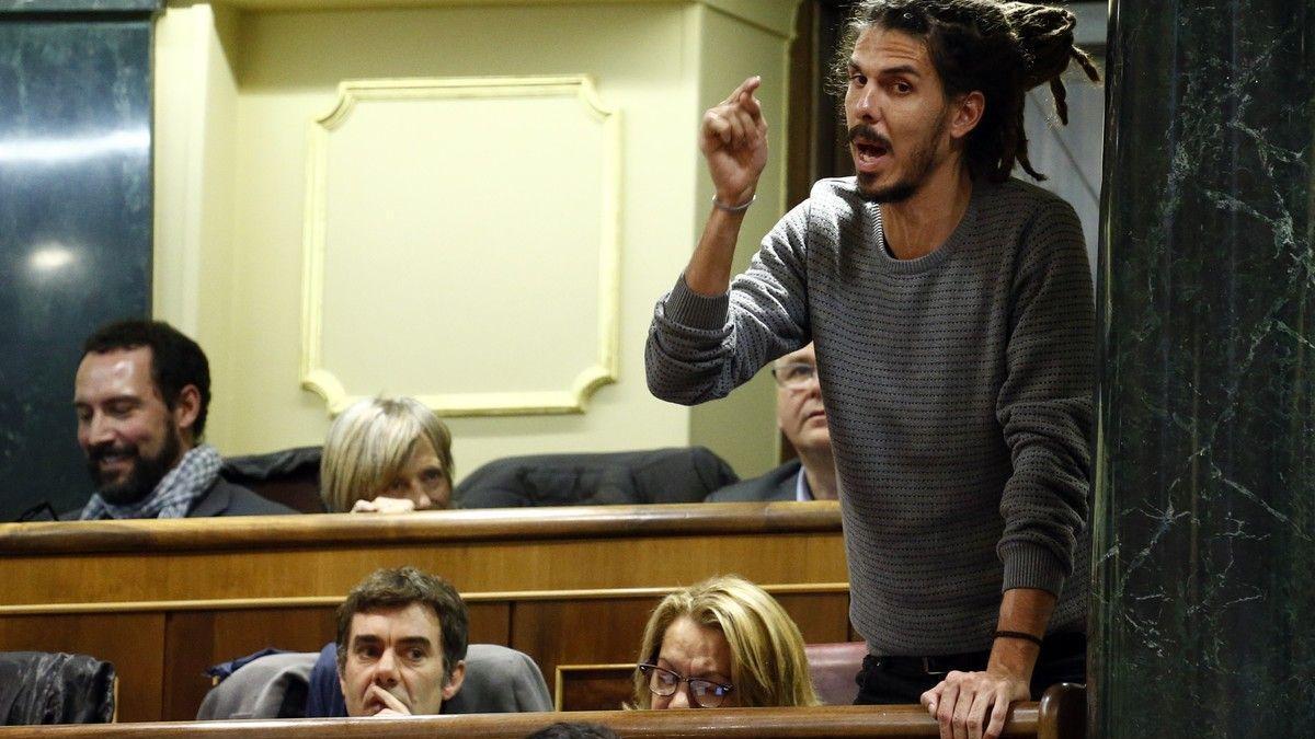 Rodríguez (Podemos) avisa de un intento de la Justicia de &quot;criminalizar la protesta&quot;