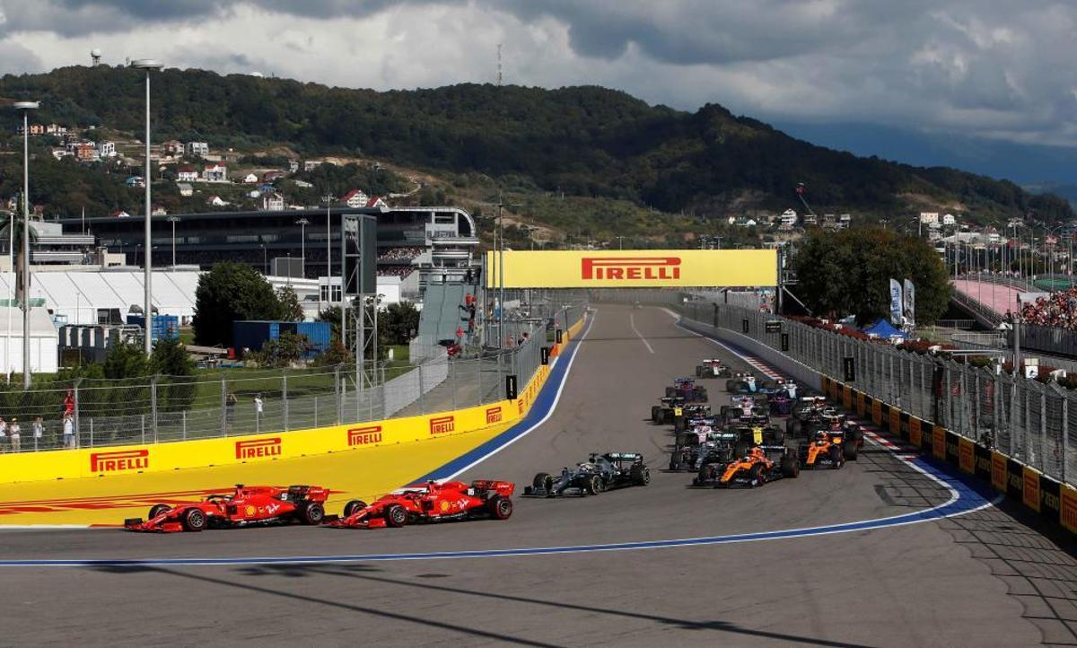 Gran Premio de Rusia de Fórmula Uno.