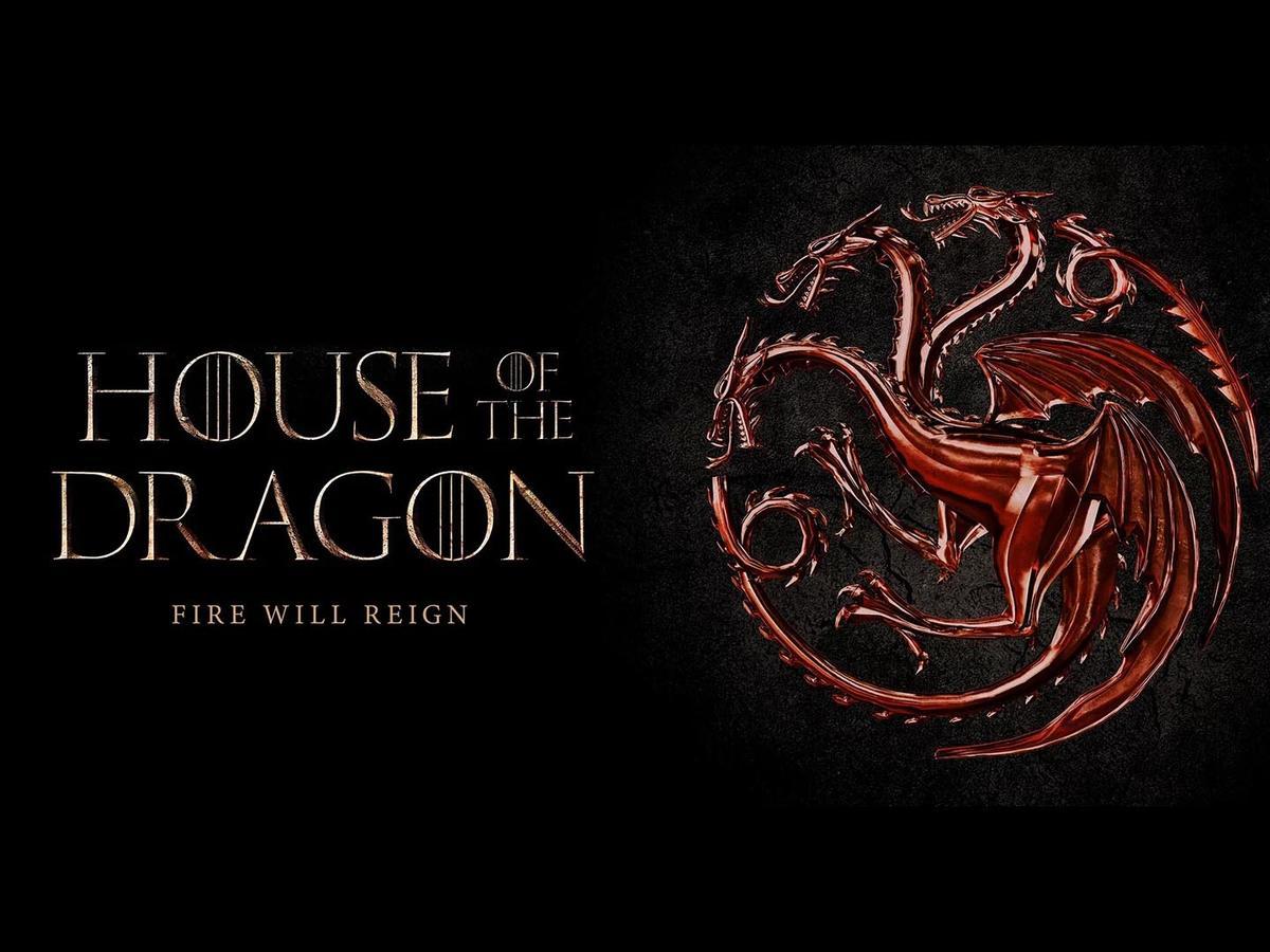 La cabecera de la nueva serie, cuyo lema es: 'El fuego reinará'.