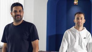 Ruben Wagensberg i Marc Toyas, a les oficines del Primavera Sound després de l’entrevista. | ZOWY VOETEN