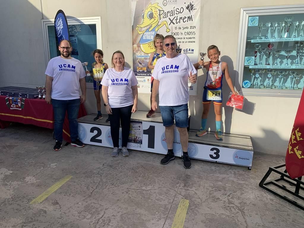 Entrega de premios del Cross Paraíso Xtreme