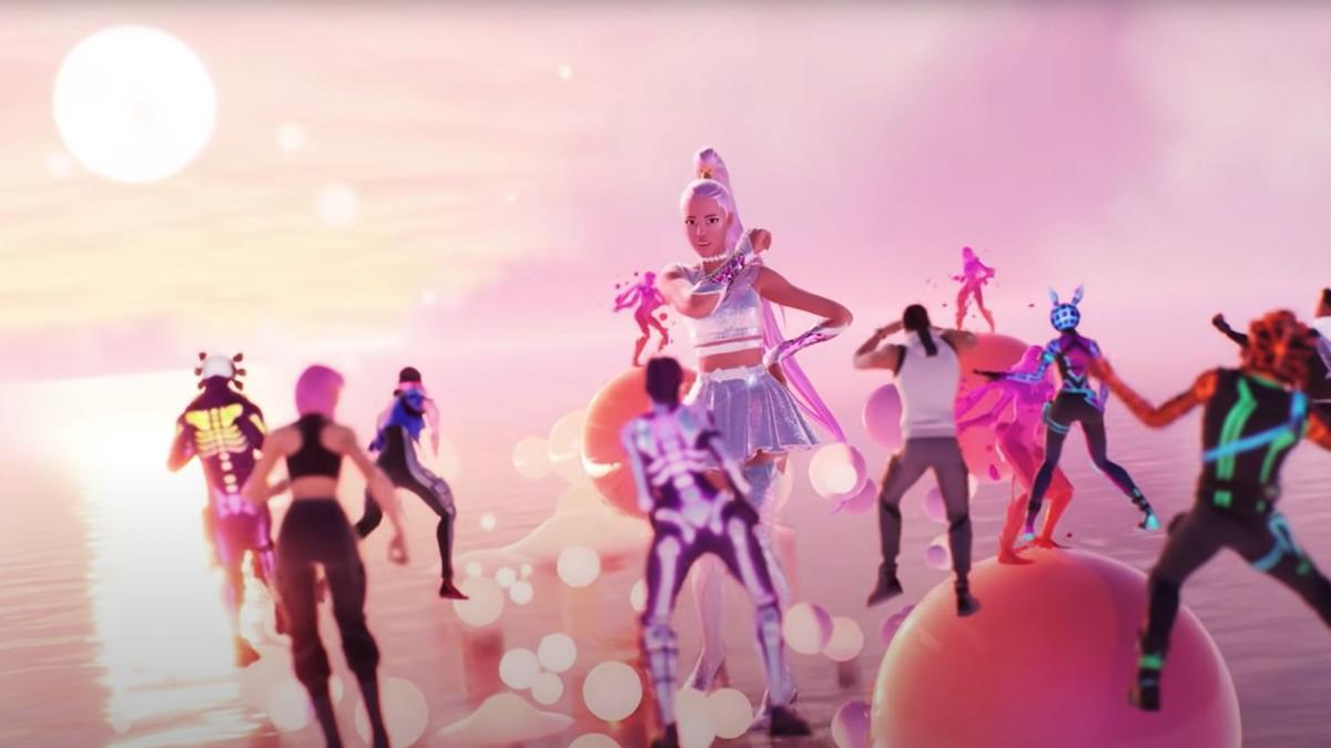 Concierto de Ariana Grande en Fornite.