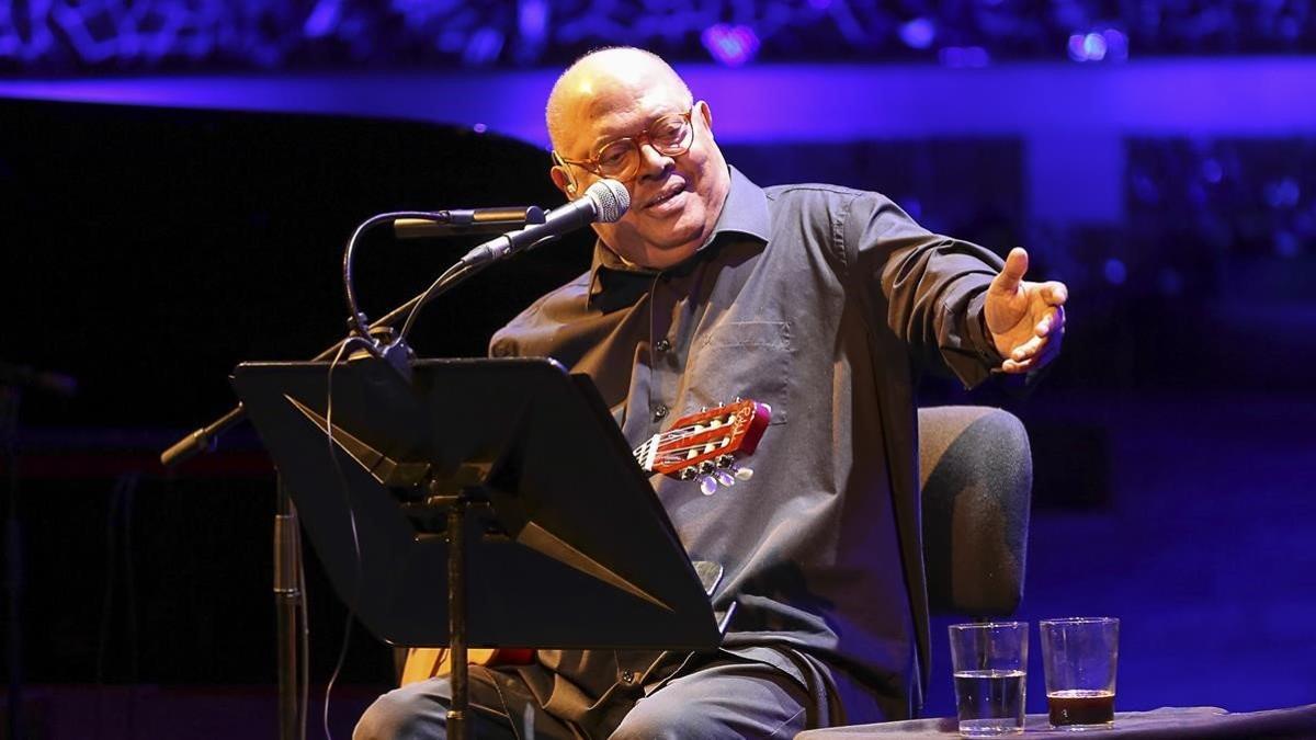 Pablo Milanés, en el Palau de la Música