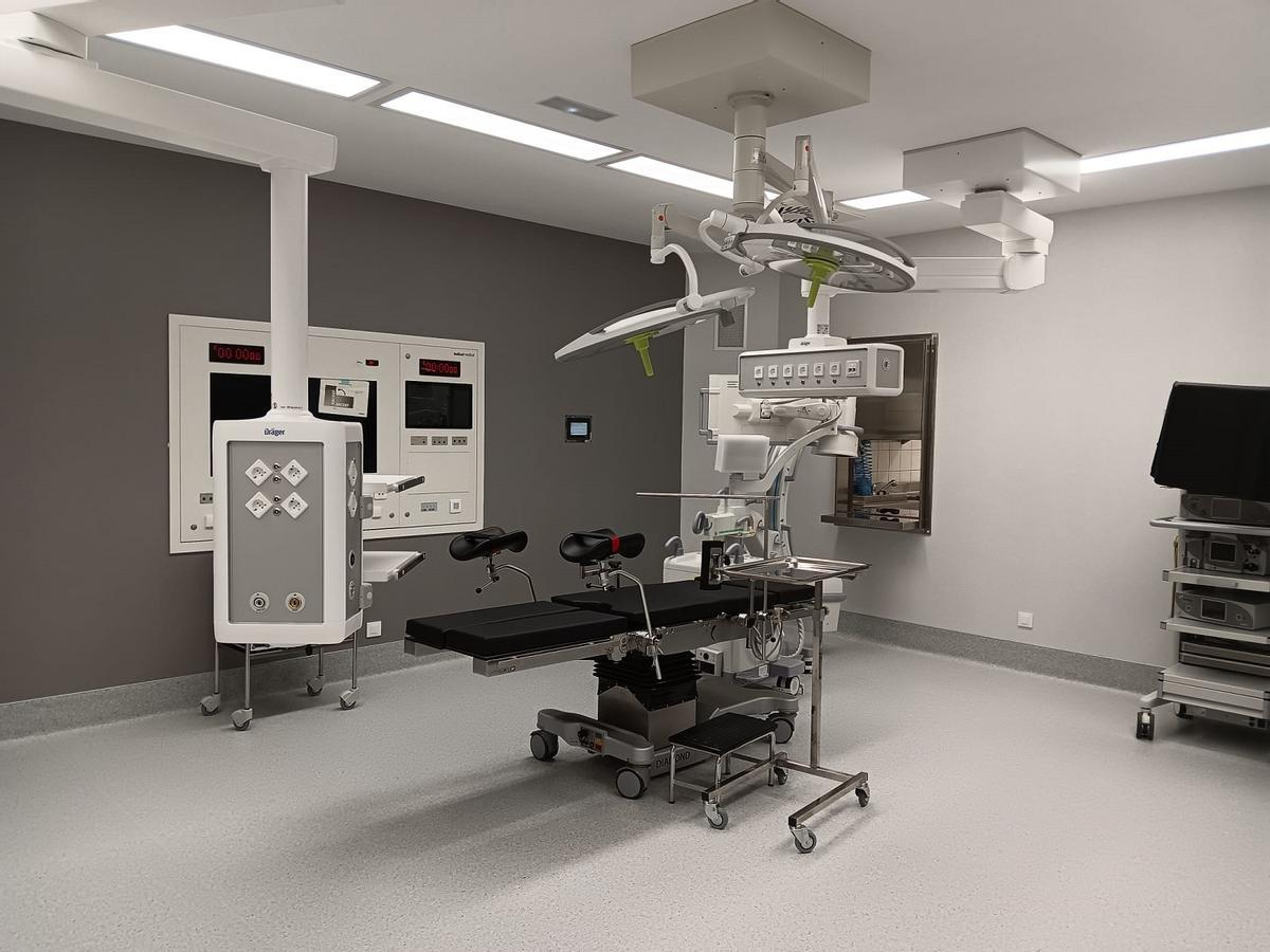 Instalaciones del centro médico del grupo Sanitas en Málaga.