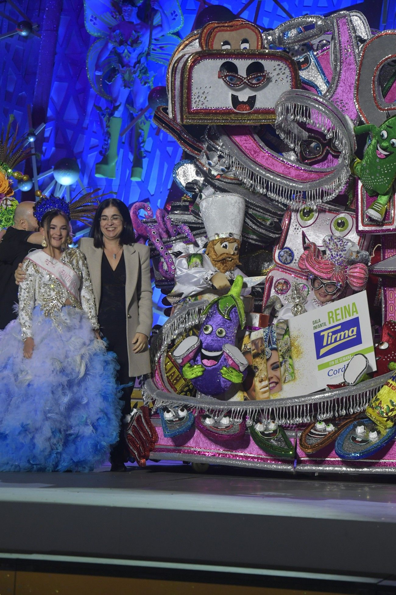 Así fue la elección de la Reina Infantil del Carnaval de Las Palmas de Gran Canaria 2024