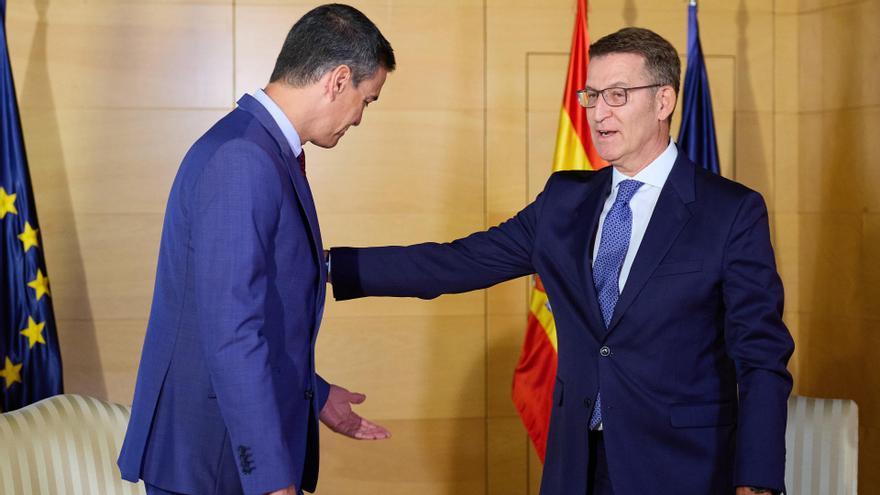 La desconexión entre Sánchez y Feijóo augura una nueva legislatura de polarización