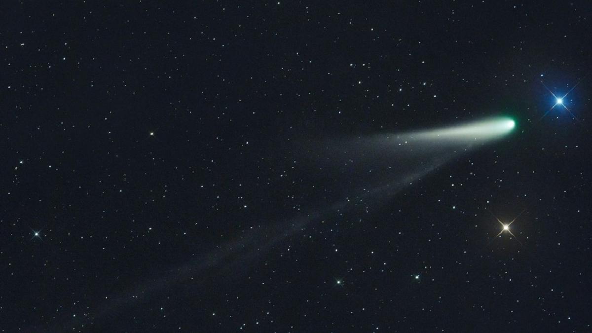 El cometa C/2023 A3, fotografiado recientemente