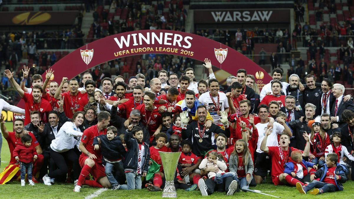 El Estadio Nacional de Varsovia también albergó la final de la Europa League 2014-15, en la que el Sevilla fue campeón