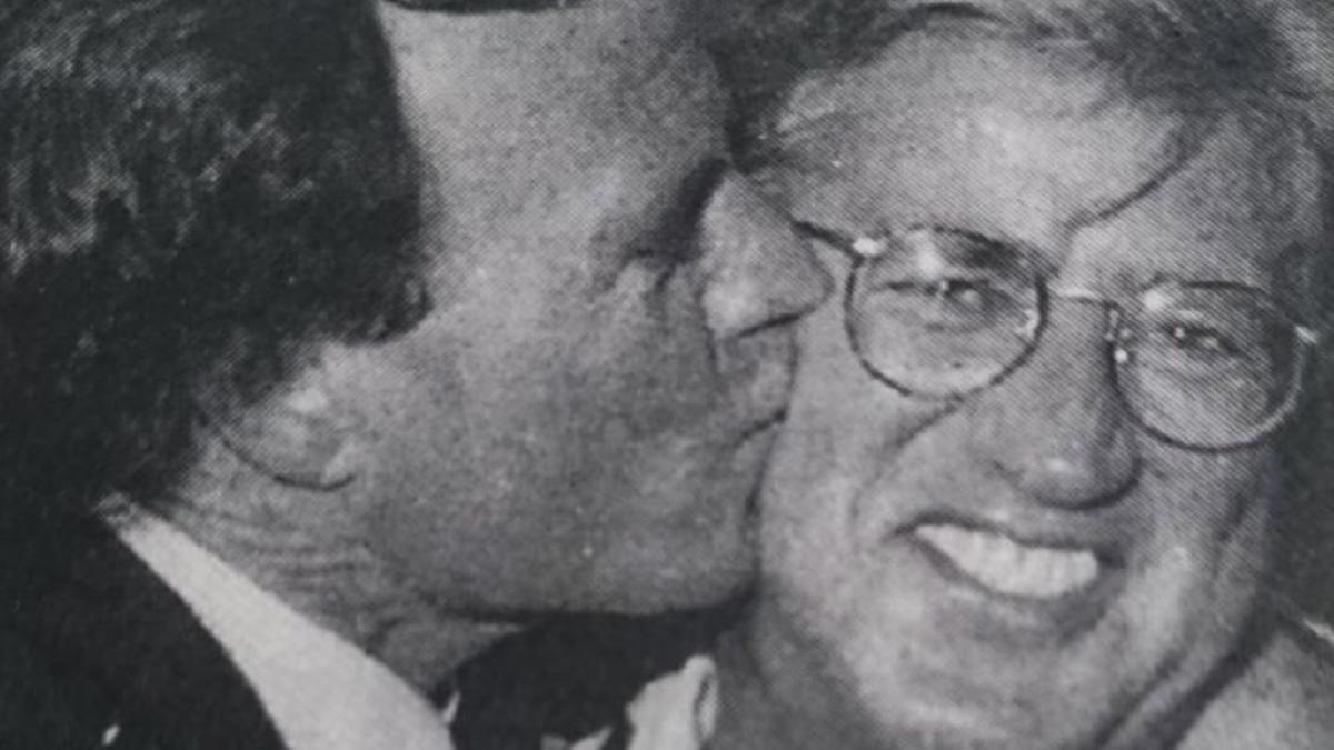 Julio Iglesias y Pepe Domingo Castaño. Julio Iglesias y Pepe Domingo Castaño.