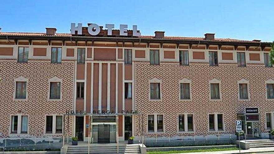 Entrada de l&#039;hotel Berga Park