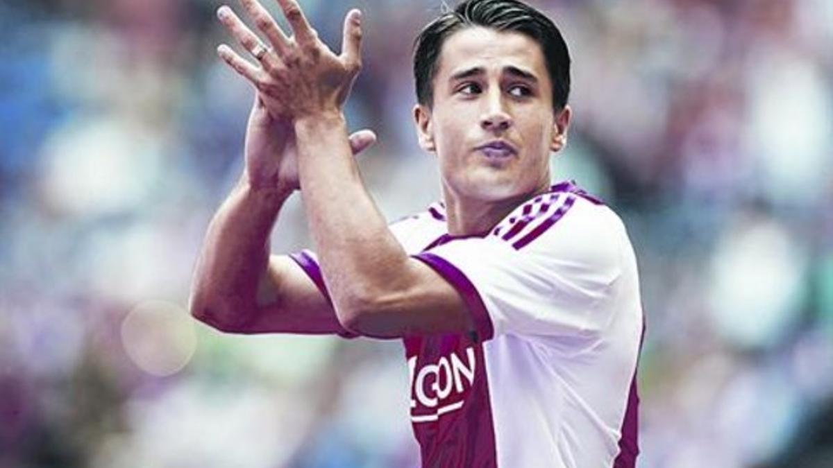 Lejos de casa 8Bojan, en un partido en el estadio Ámsterdam Arena, el pasado 25 de julio.