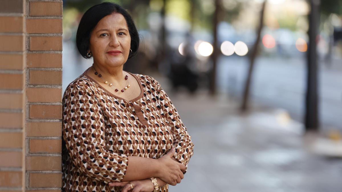 Dinorah Figuera, presidenta de la Asamblea de Venezuela exiliada en Valencia.