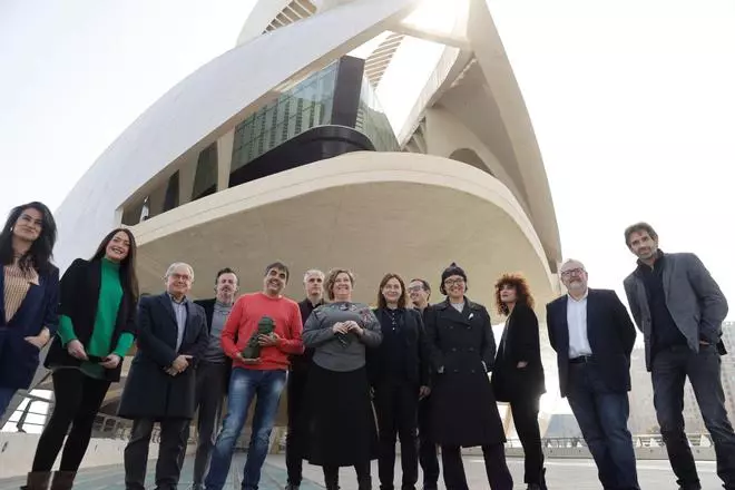 Todo listo en Valencia para la celebración de la gala de los Goya 2022