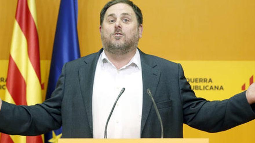 Oriol Junqueras, líder de ERC.