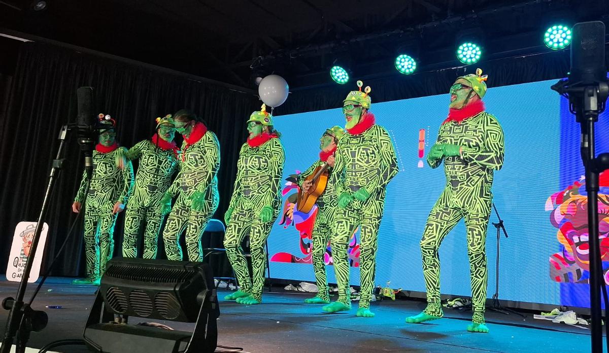 Trinkosos abre ‘en casa’ la final del concurso de murgas del Norte