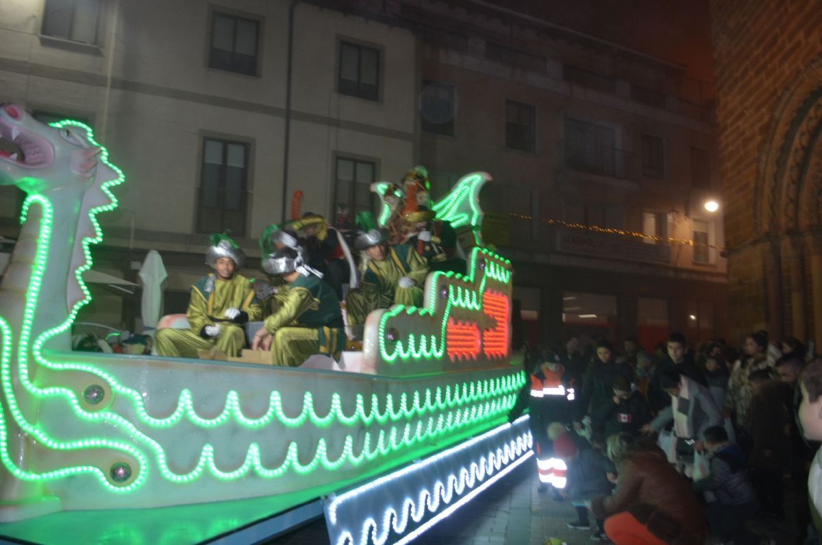 Cabalgata de Reyes Magos en Benavente.