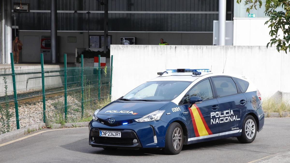 La detenida por matar a su hija en Gijón, ante el juez.