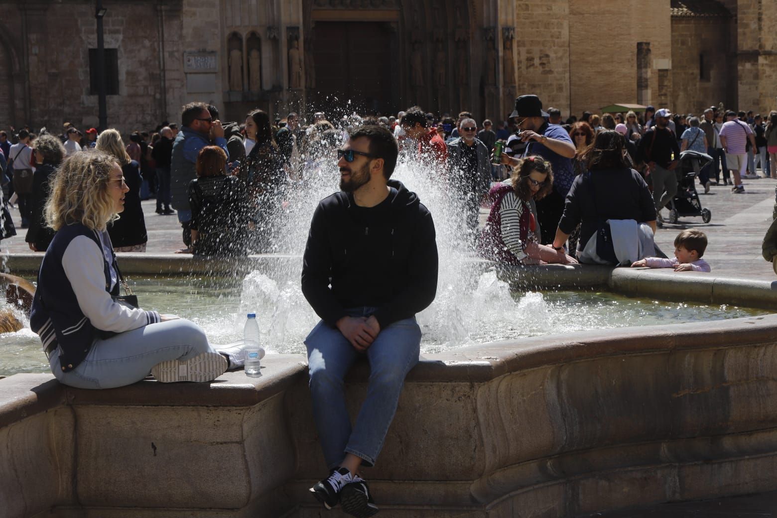 Llenazo en València durante el Sábado Santo