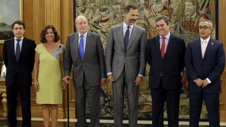 El Rey recibe en la Zarzuela a la candidatura de Madrid 2020