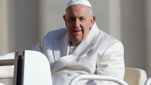EL Papa enla audiencia general de este miércoles