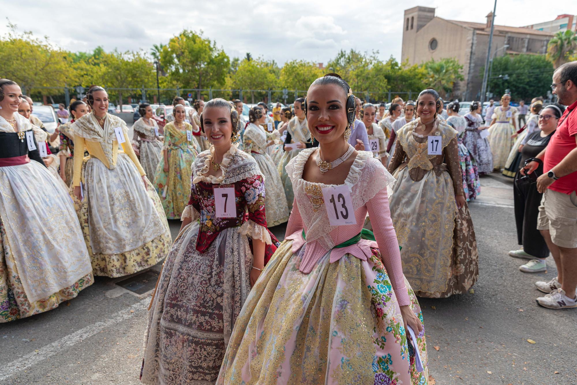 Visita de las candidatas al Ciutat de València