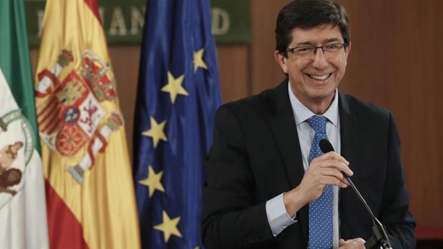 Juan Marín lidera la llegada de Ciudadanos al poder autonómico
