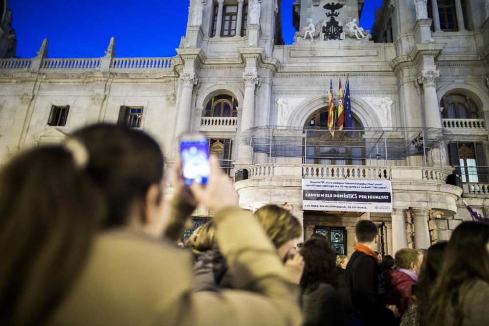 Manifestación del Día de la Mujer en València