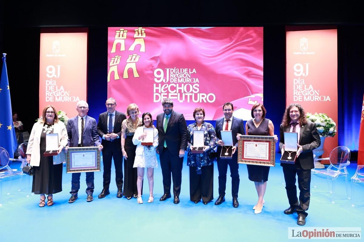 Así ha sido el acto institucional del Día de la Región de Murcia en el Teatro Romea