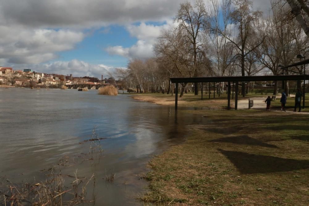 Temporal en Zamora.