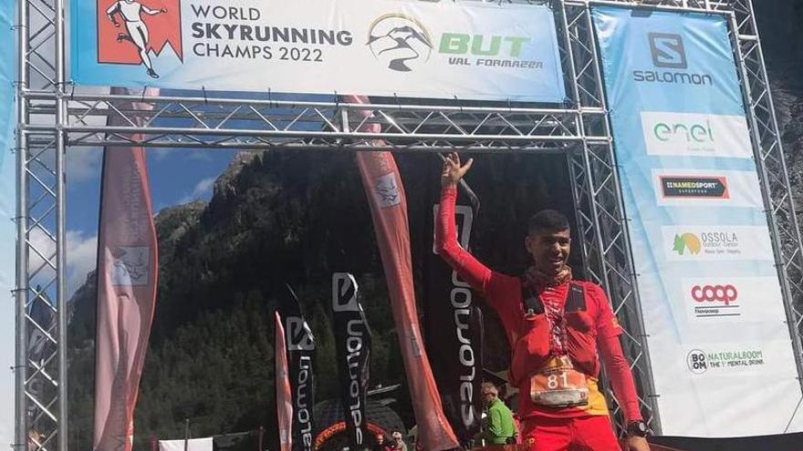 Alejandro Mayor, bronce en el Mundial de Skyrunning Ultra en los Alpes italianos