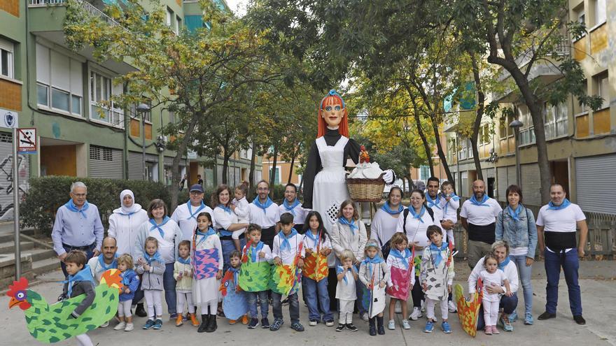 La Majordoma de la plaça de l’Om viu la seva primera cercavila