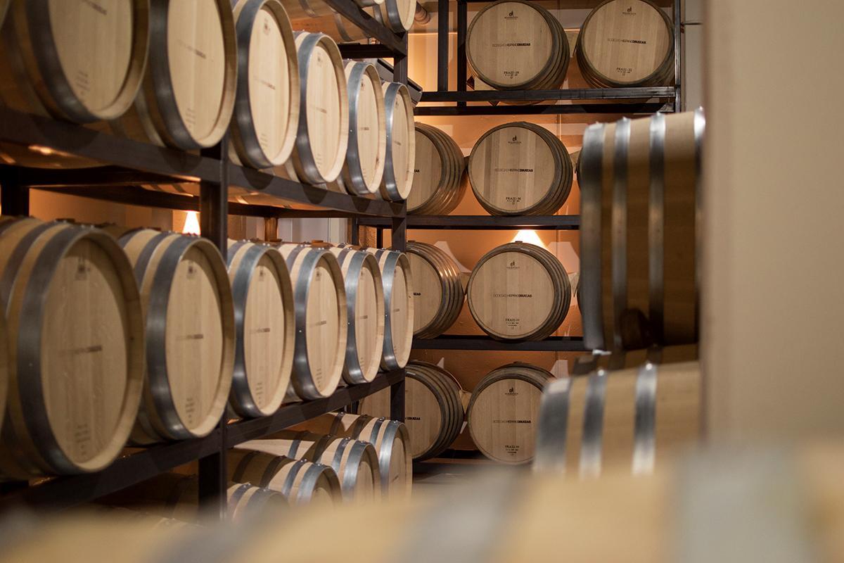 barricas de Bodegas Hispano Suizas