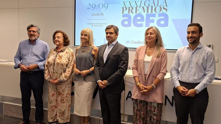 Aefa premia a Bonnysa, Congelados Frimar y Tabisam, y distingue la trayectoria de Vicente Berbegal y Coral Erum