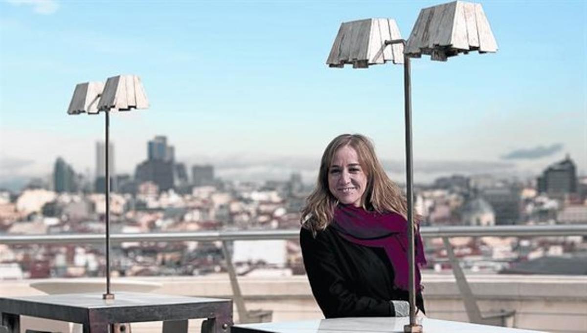 Amb nous projectes Tania Sánchez, dijous passat, a Madrid. Amb nous projectes Tania Sánchez, dijous passat, a Madrid.
