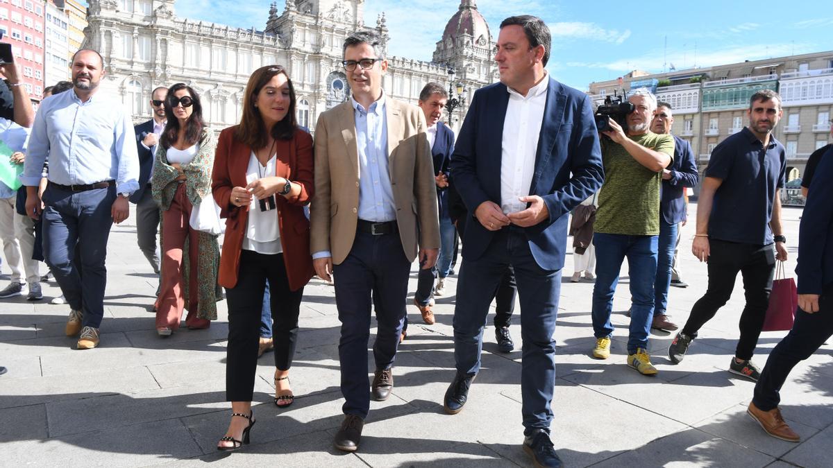 Rey, Bolaños y Formoso, en María Pita