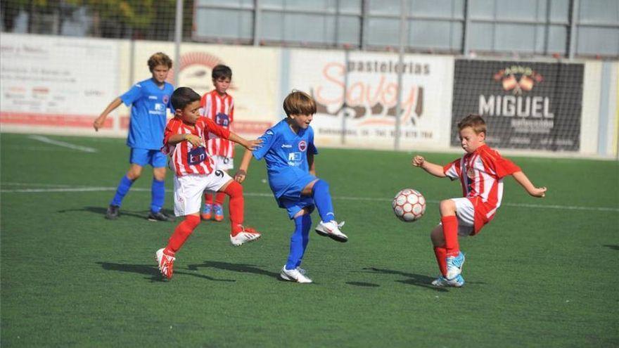 Las instalaciones de Noreña acogen el primer Torneo Copa Alsara de fútbol base